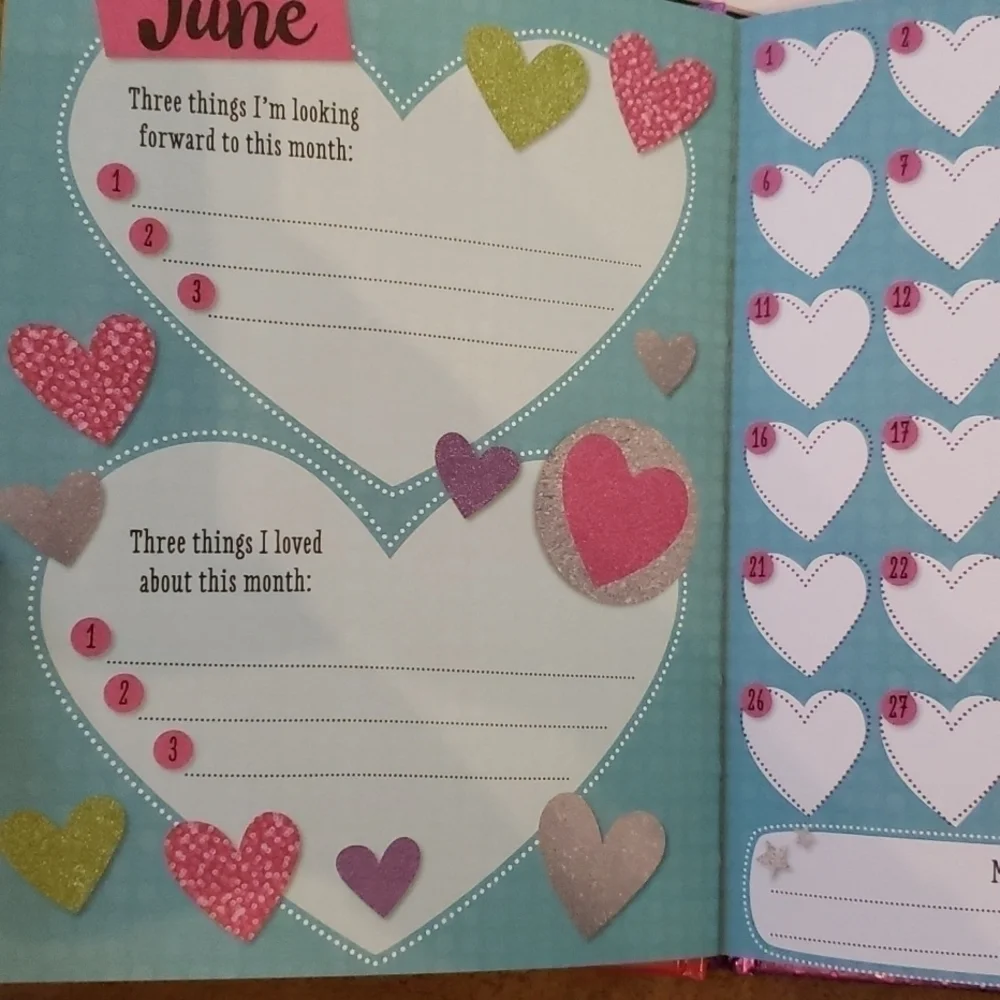 HEART 2 heart my dazzling two way book and journal. NWT